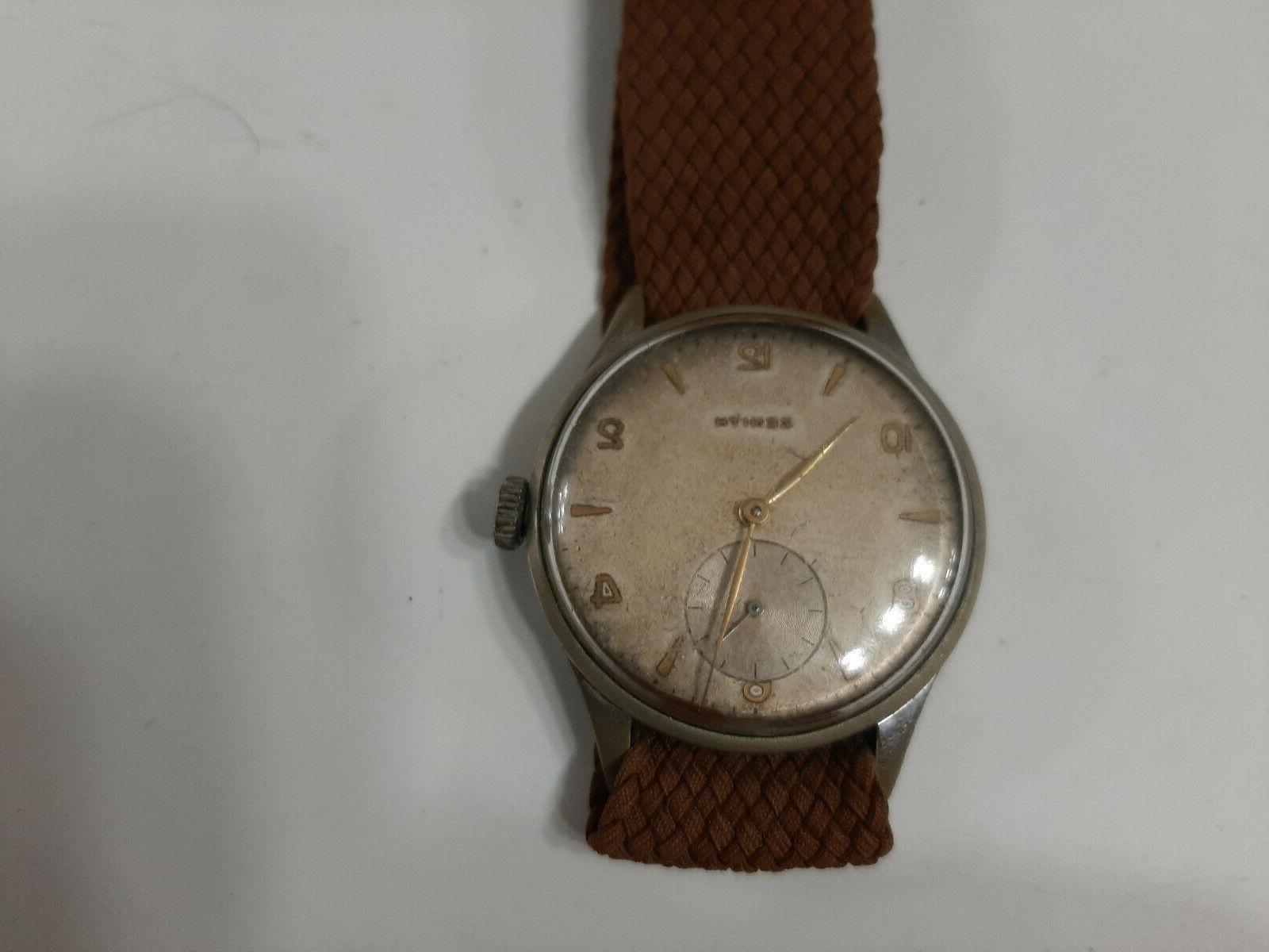 orologio uomo vintage anni 50 meccanico carica