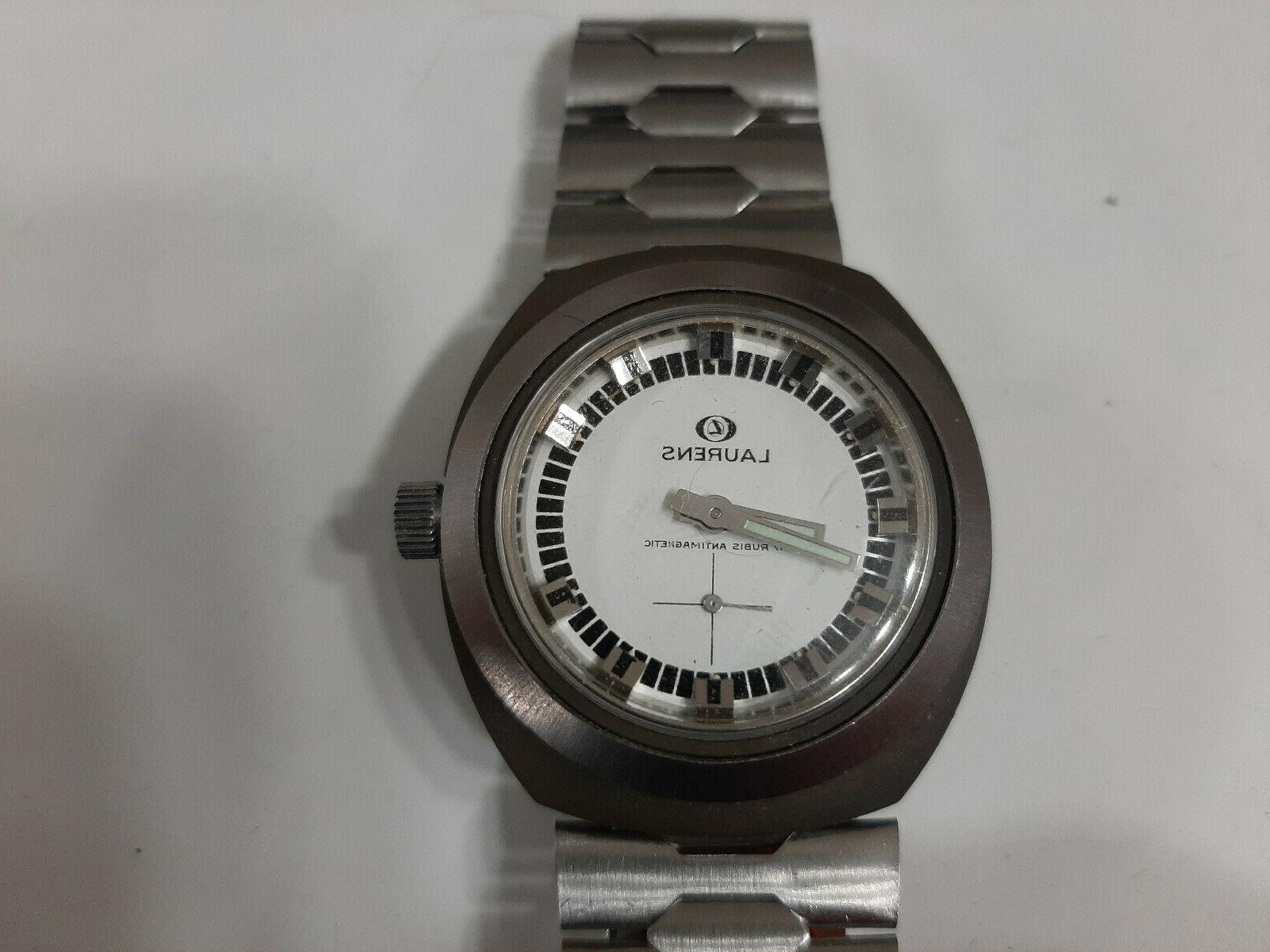 orologio uomo vintage meccanico carica manuale 38