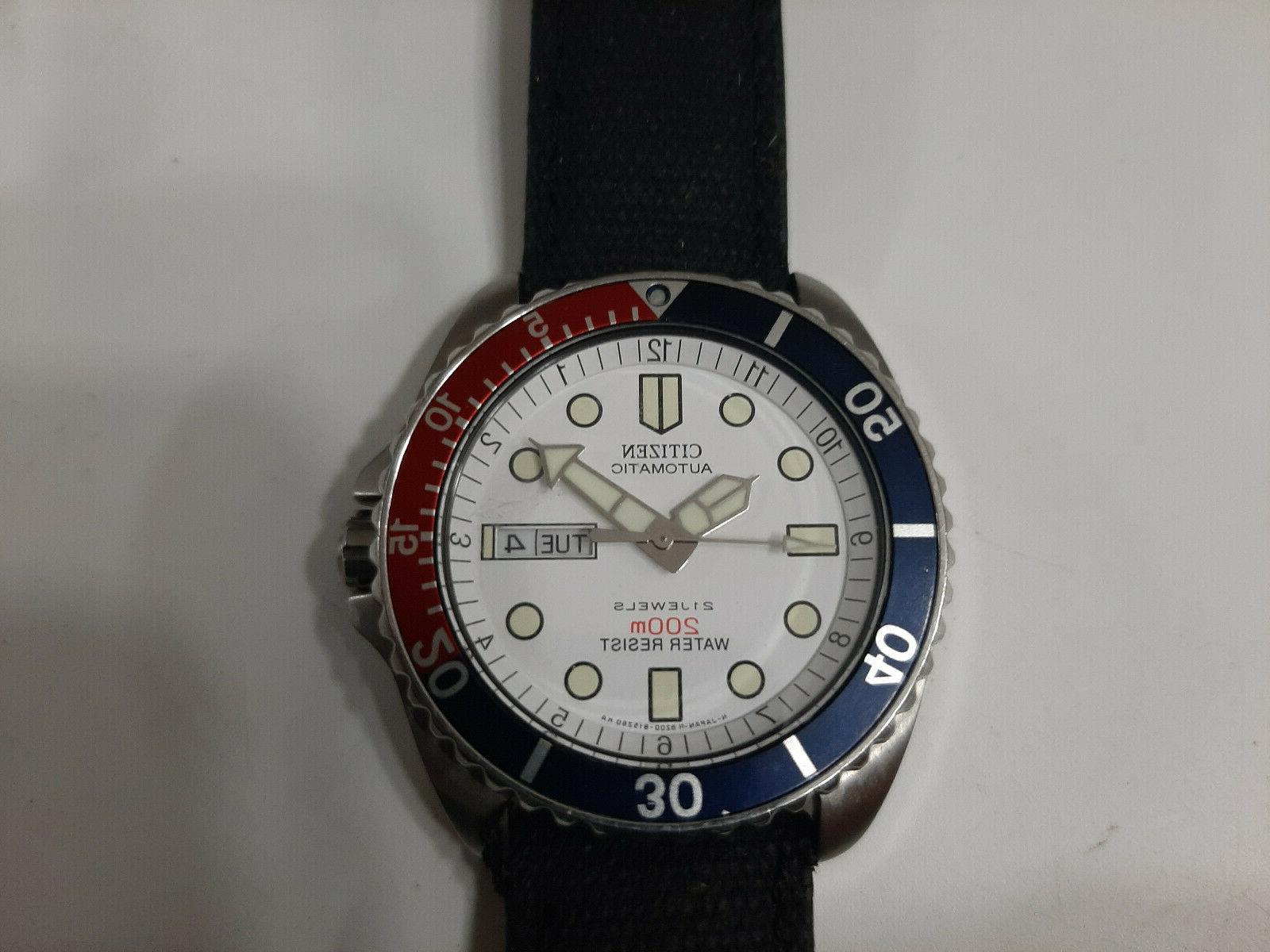 orologio uomo vintage ny2300 diver sub pepsi