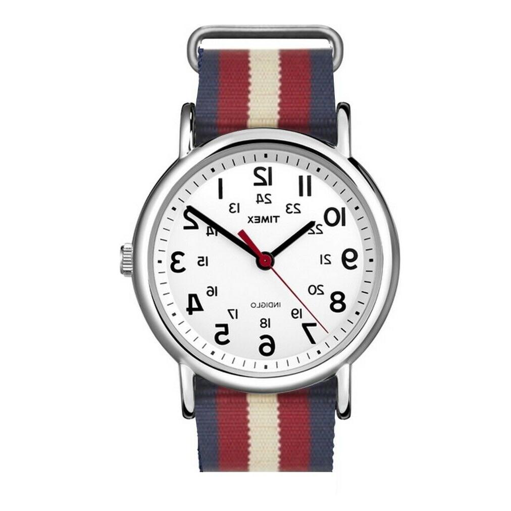 orologio uomo weekender solo tempo indiglo cinturino