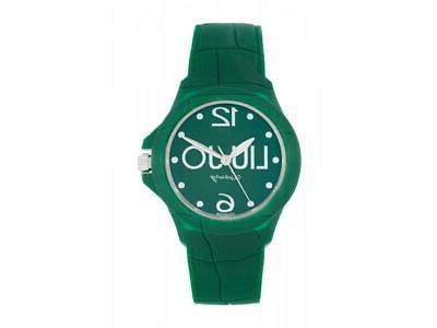 orologio verde cinturino gomma cocoon verde water