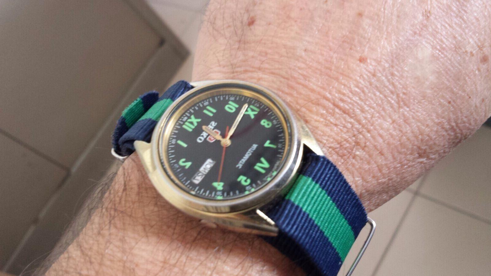 orologio vintage 5 automatico 6309 nato daydate