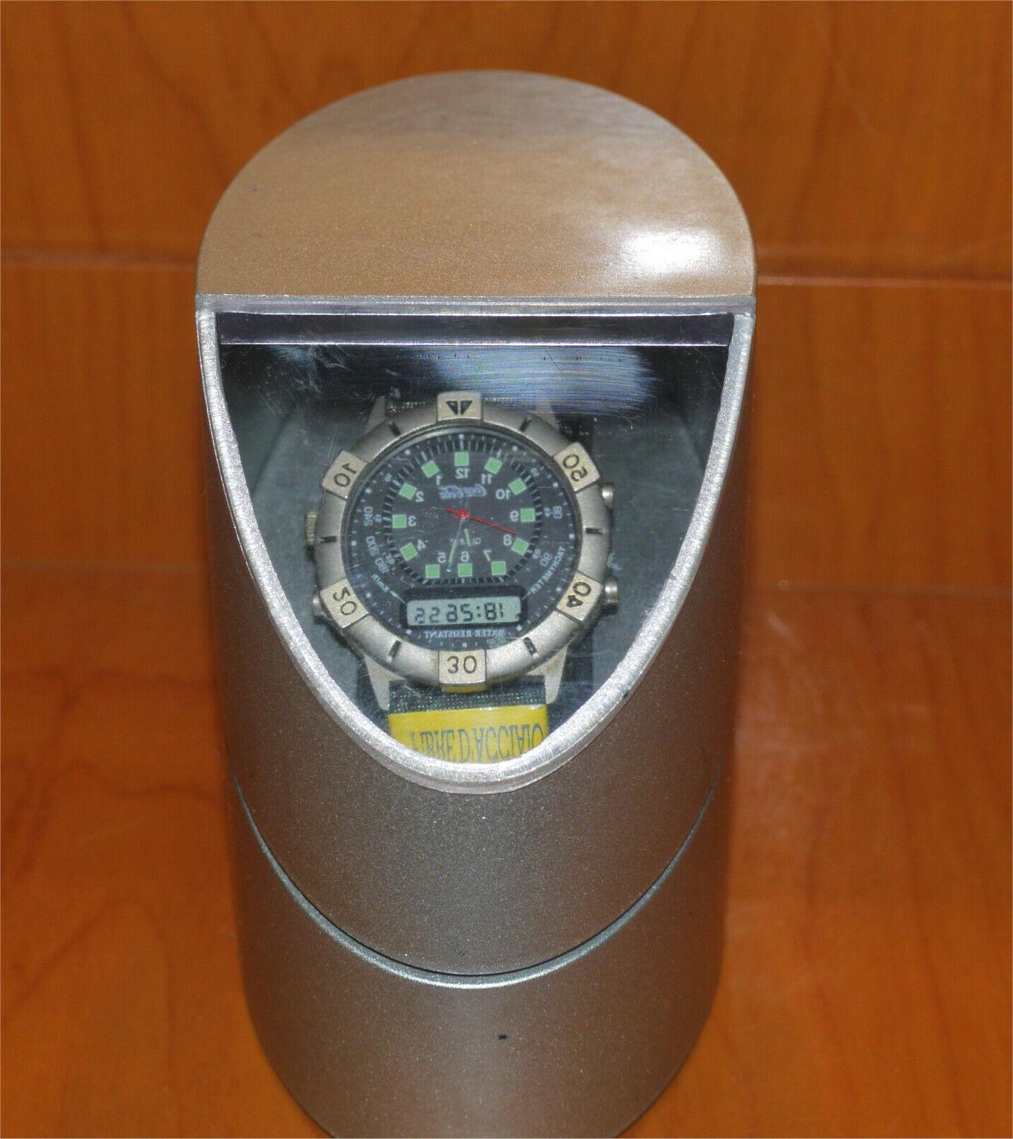 orologio vintage ana digitale lcd quartz con