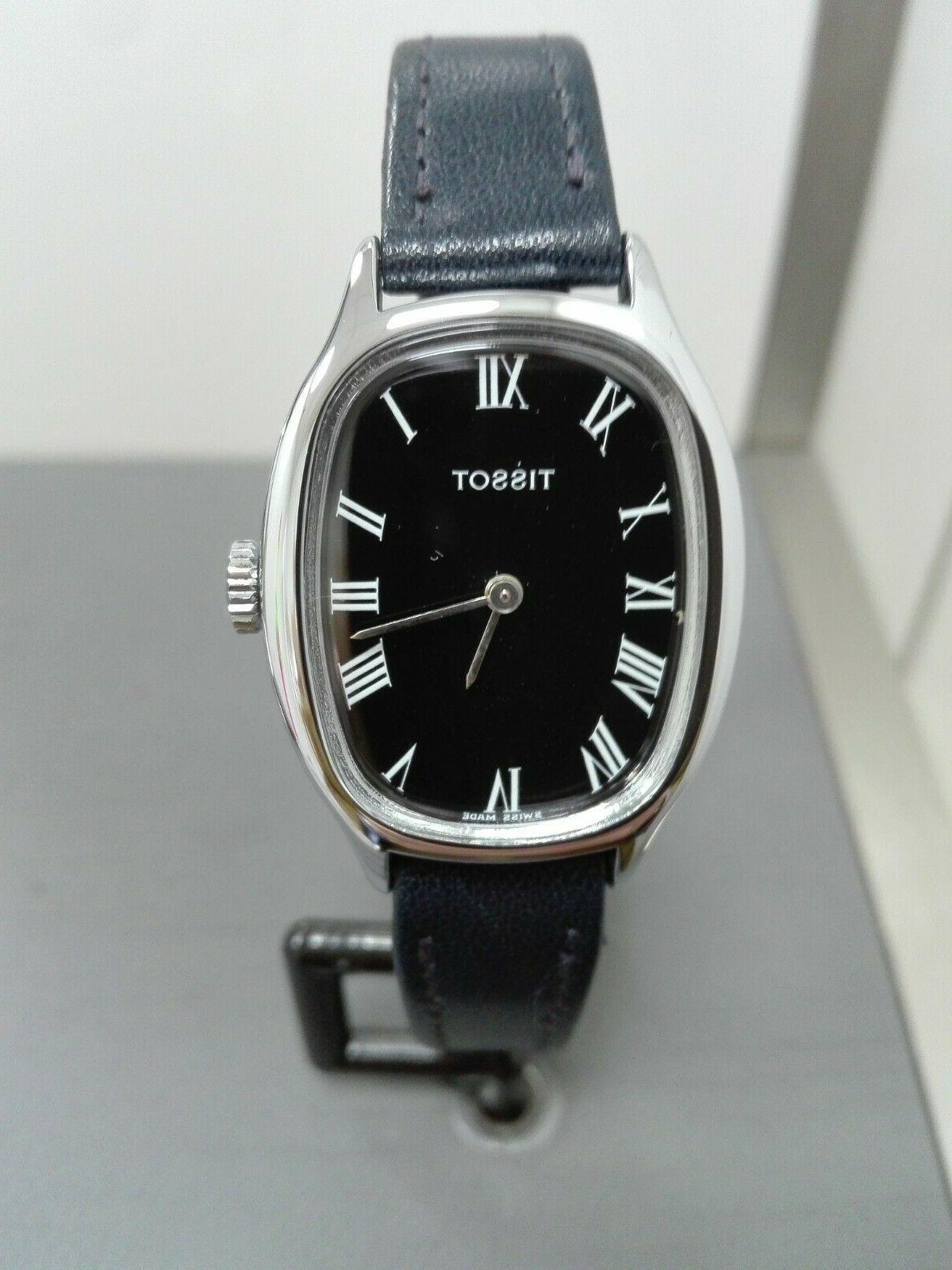 orologio vintage donna ovale meccanico carica manuale