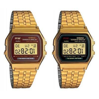 orologio vintage gold a159wgea unisex acciaio digitale