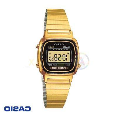 orologio vintage la670wega 1df donna dorato digitale