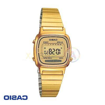 orologio vintage la670wega 9df donna dorato digitale