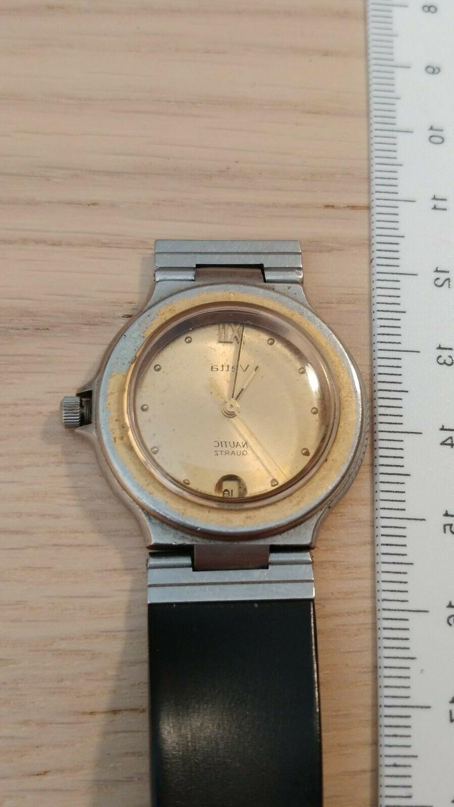 orologio vintage nautic quartz movimento esa 555