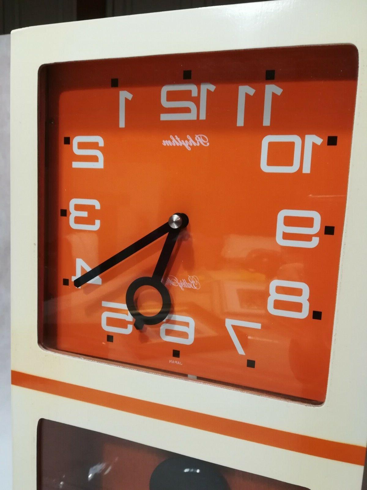 orologio vintage parete pendolino legno