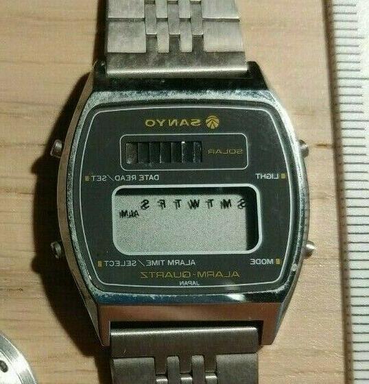 orologio vintage quartz solar ottime condizioni da