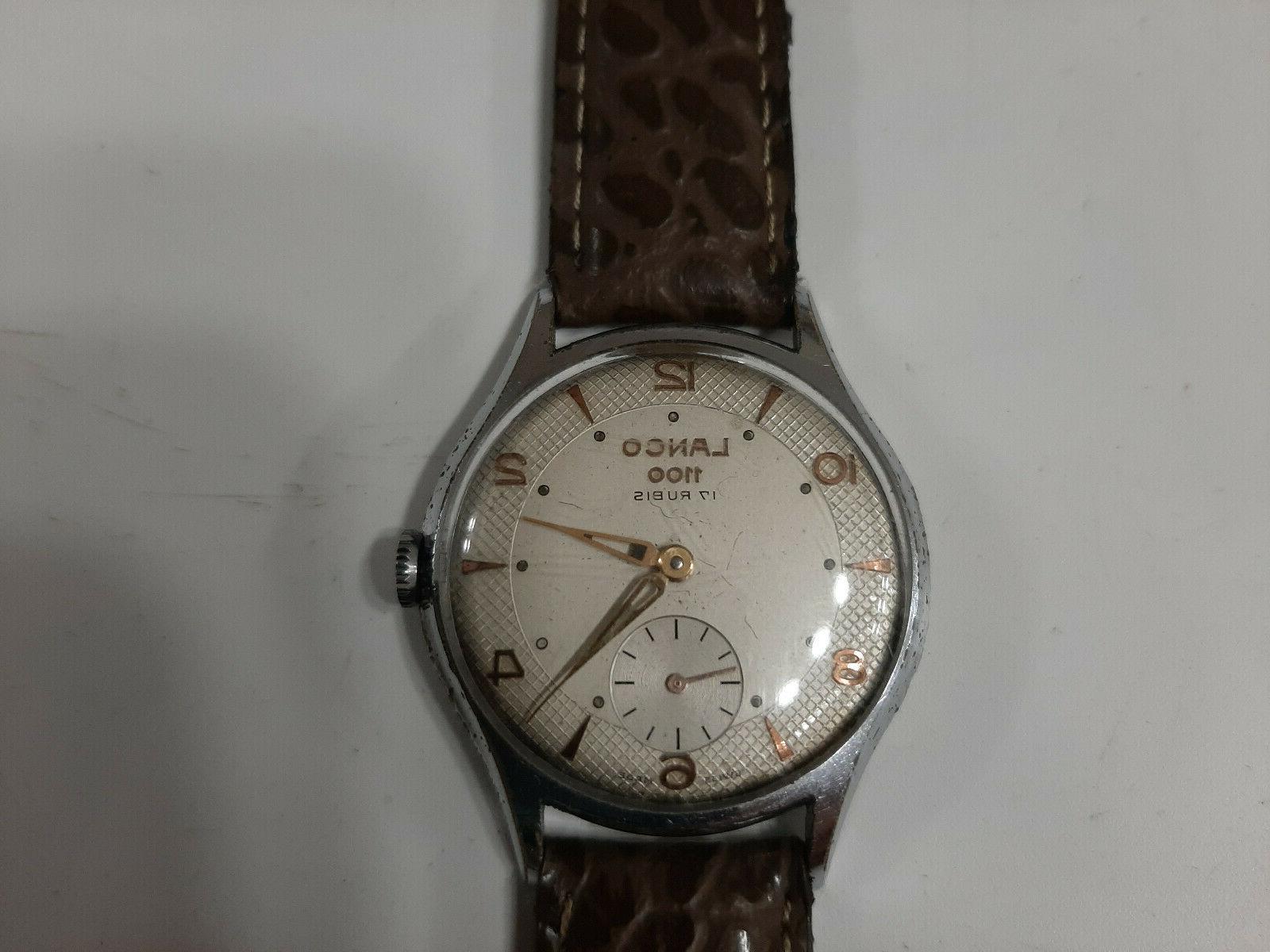 orologio vintage uomo 1100 meccanico carica manuale