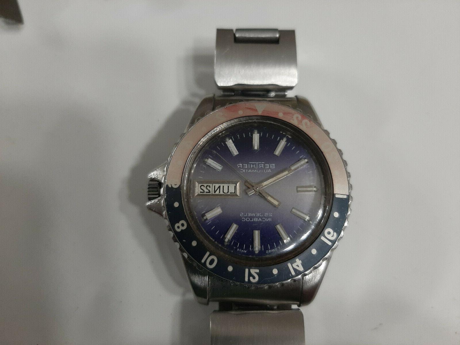 orologio vintage uomo meccanico automatico sub diver