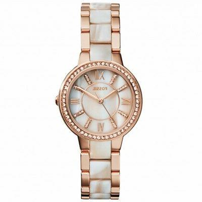 orologio virginia es3716 in acciaio oro rosa