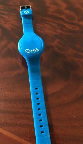 orologio zitto da bambino azzurro come nuovo