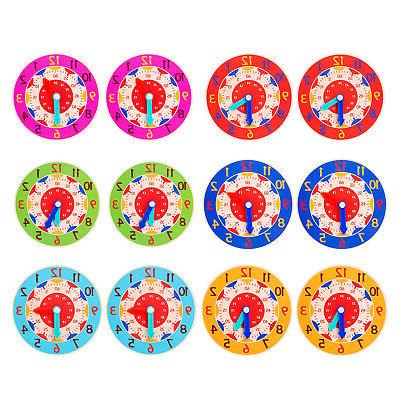 per bambini in legno giocattolo orologio h