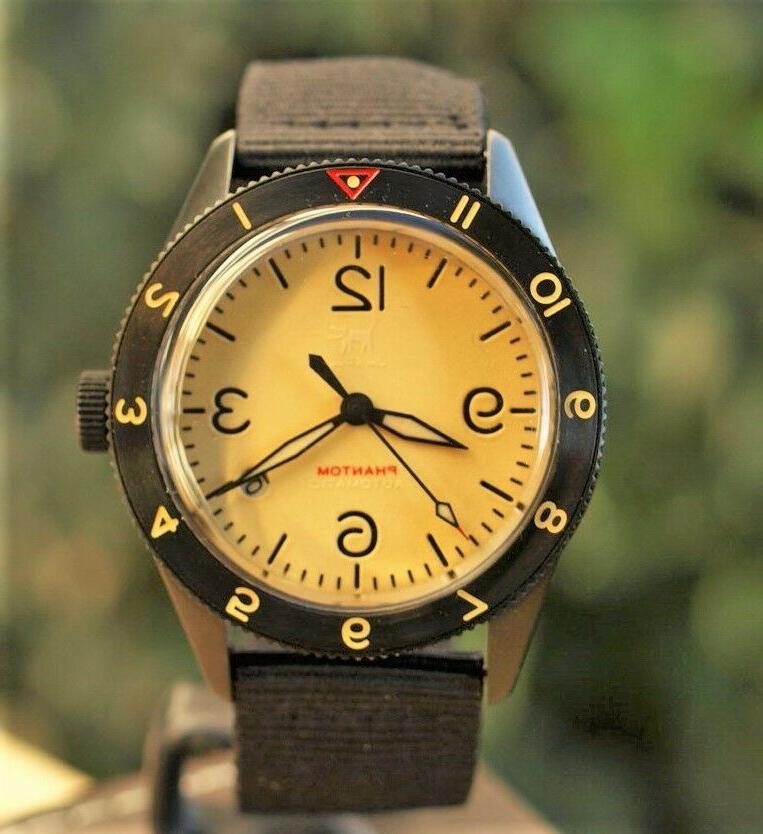 phantom orologio full lume automatico lew