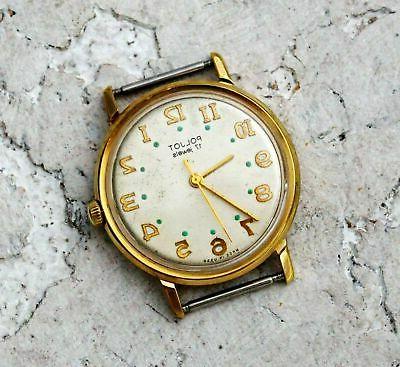 polso orologio da uomo 17 gioielli soviet