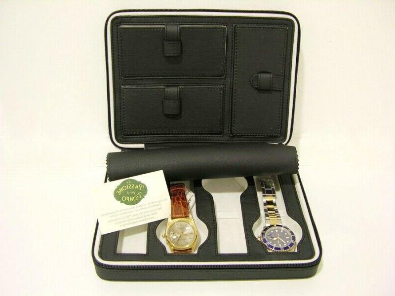 porta orologi e porta gioielli black elegante