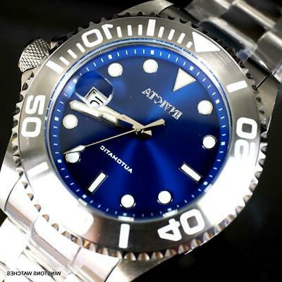 pro diver automatico blu acciaio inox braccialetto