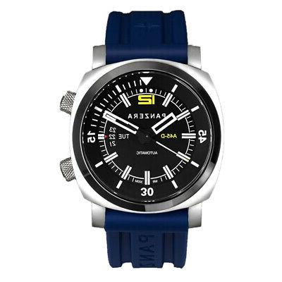 pro diver automatico blu acciaio nero silicone