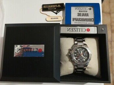 promaster analog cronograph wr 200 vintage funzionante