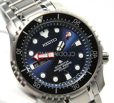 promaster diver s automatic blu 200mt titanio
