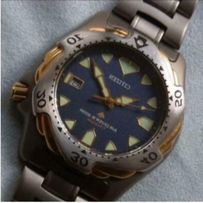 promaster titanio subacqueo quarzo orologio da uomo