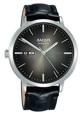 pulsar orologio analogico automatico uomo con cinturino