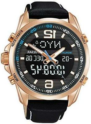 pulsar orologio analogico digitale quarzo uomo con