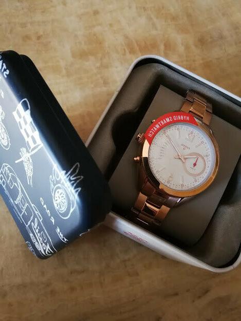 q women s alyx rose gold hybrid