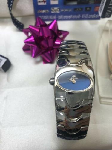 quadrante blu orologio donna vedi descrizione nuovo