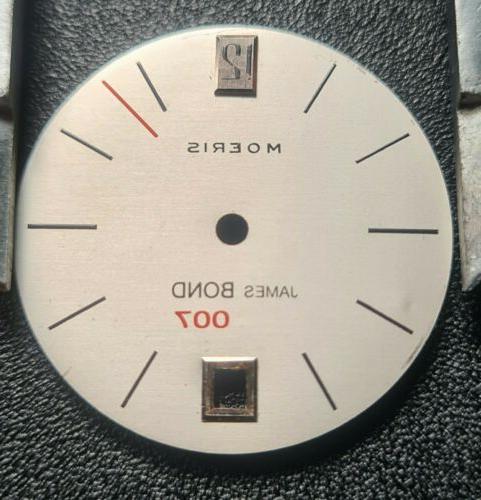 quadrante orologio vintage anni 60 007 james