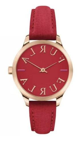 r4251124507 orologio donna pelle rosso rose