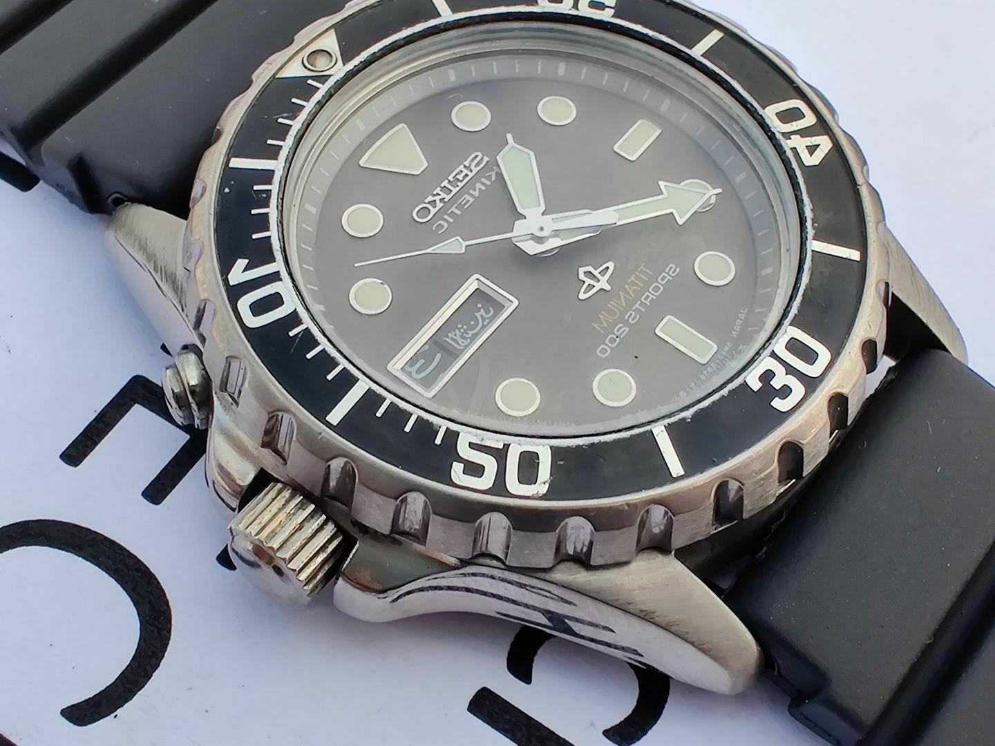 rarissimo titanium diver sports 200m ref 5m43