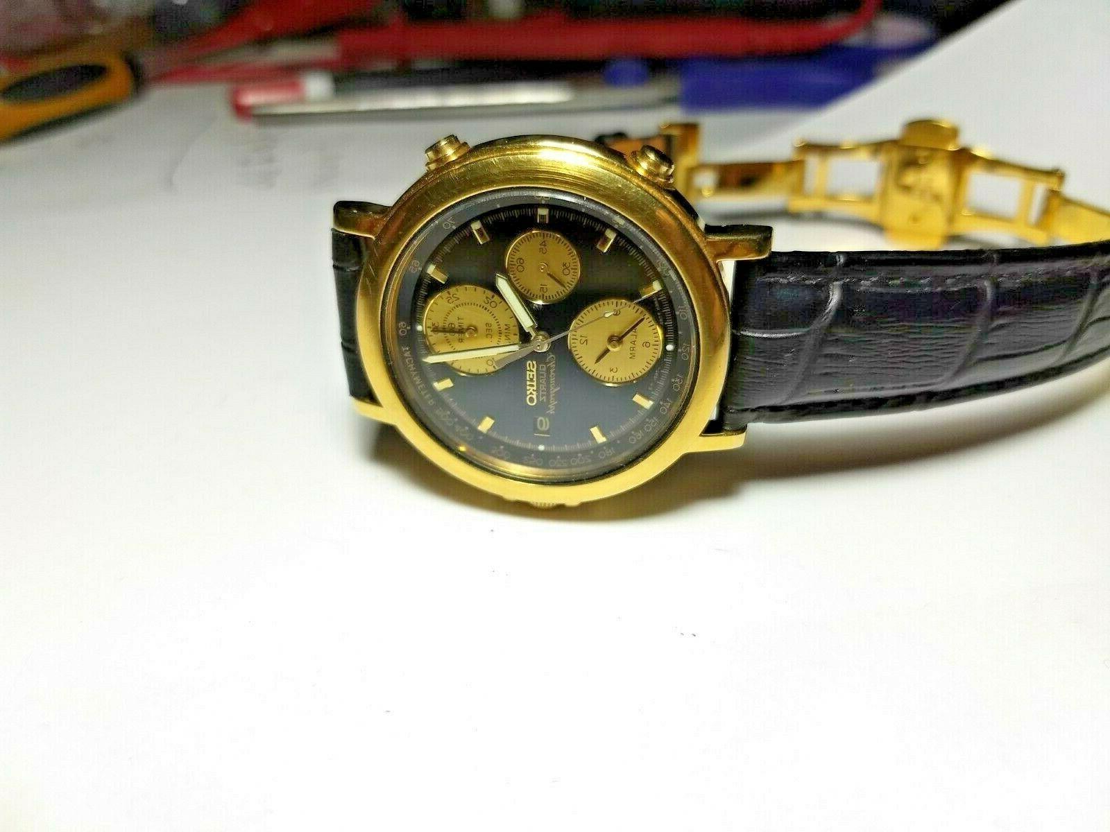 raro cronografo vintage molto elegante