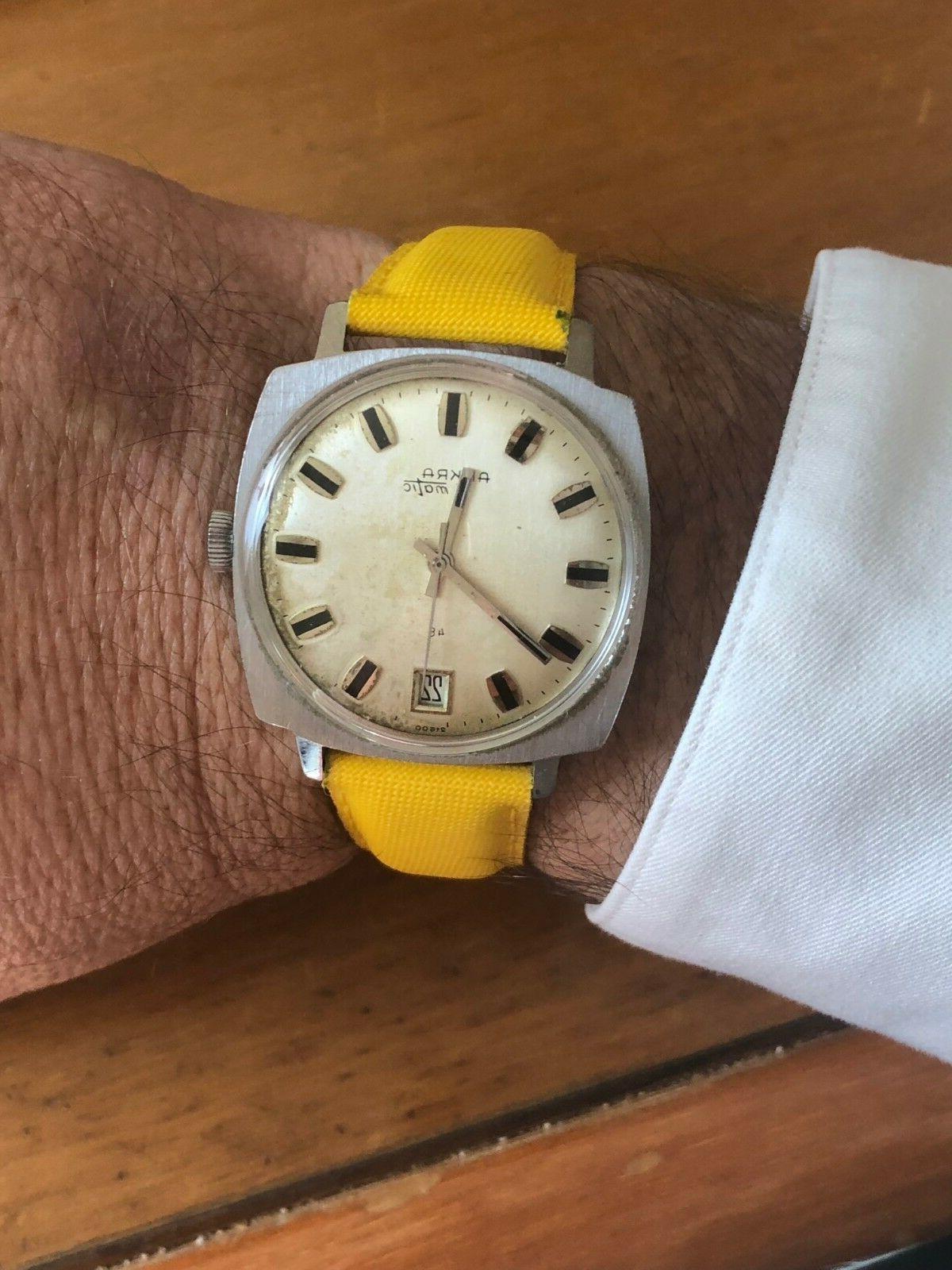raro orologio originale matic vintage carica automatica