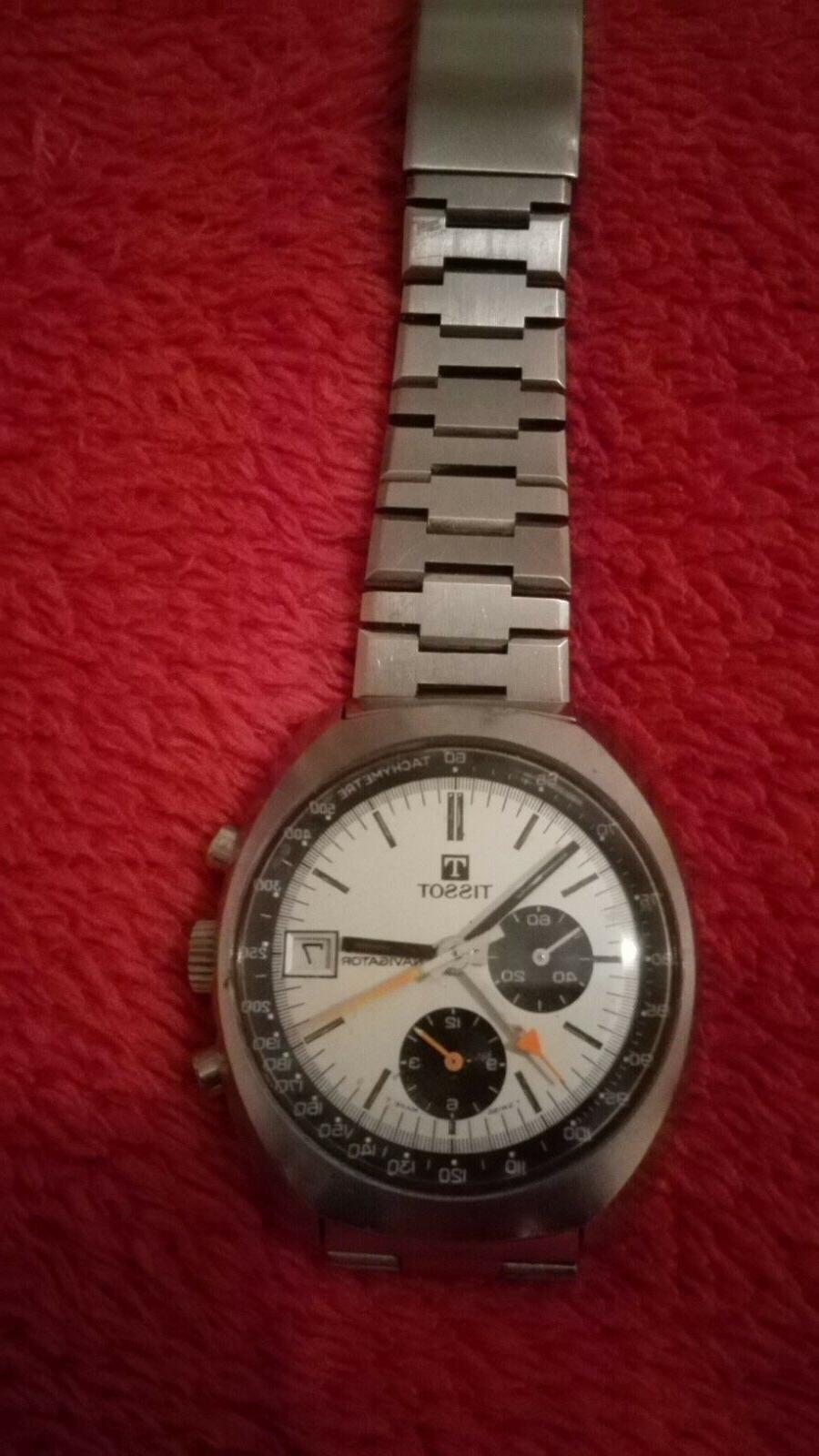 regata cronografo automatico acciaio anni 70