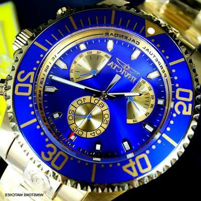 reserve grande diver master calendario placcato oro