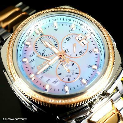 reserve russian diver diamante rosa placcato oro
