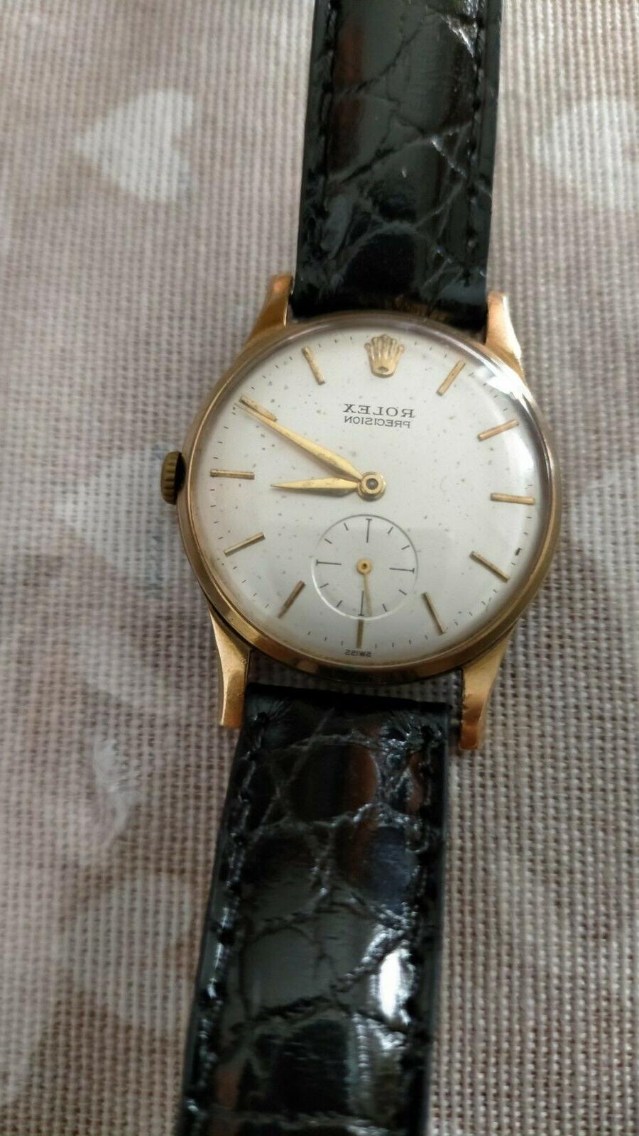 rolex precision cal 52932 manuale oro 9