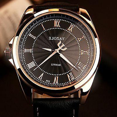 romano numeri uomo quarzo lusso orologio da