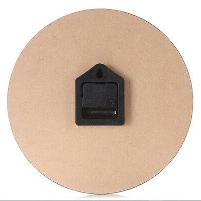 grande vintage orologio di parete legno rotondo