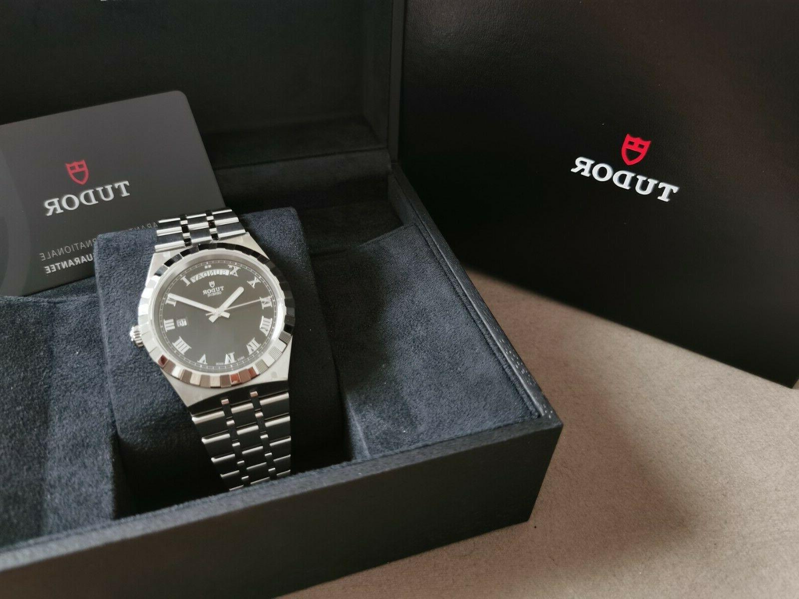 royal day date 41 mm automatic black