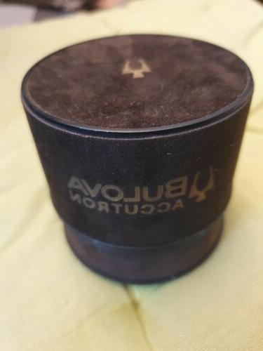 scatola orologio bulova vintage
