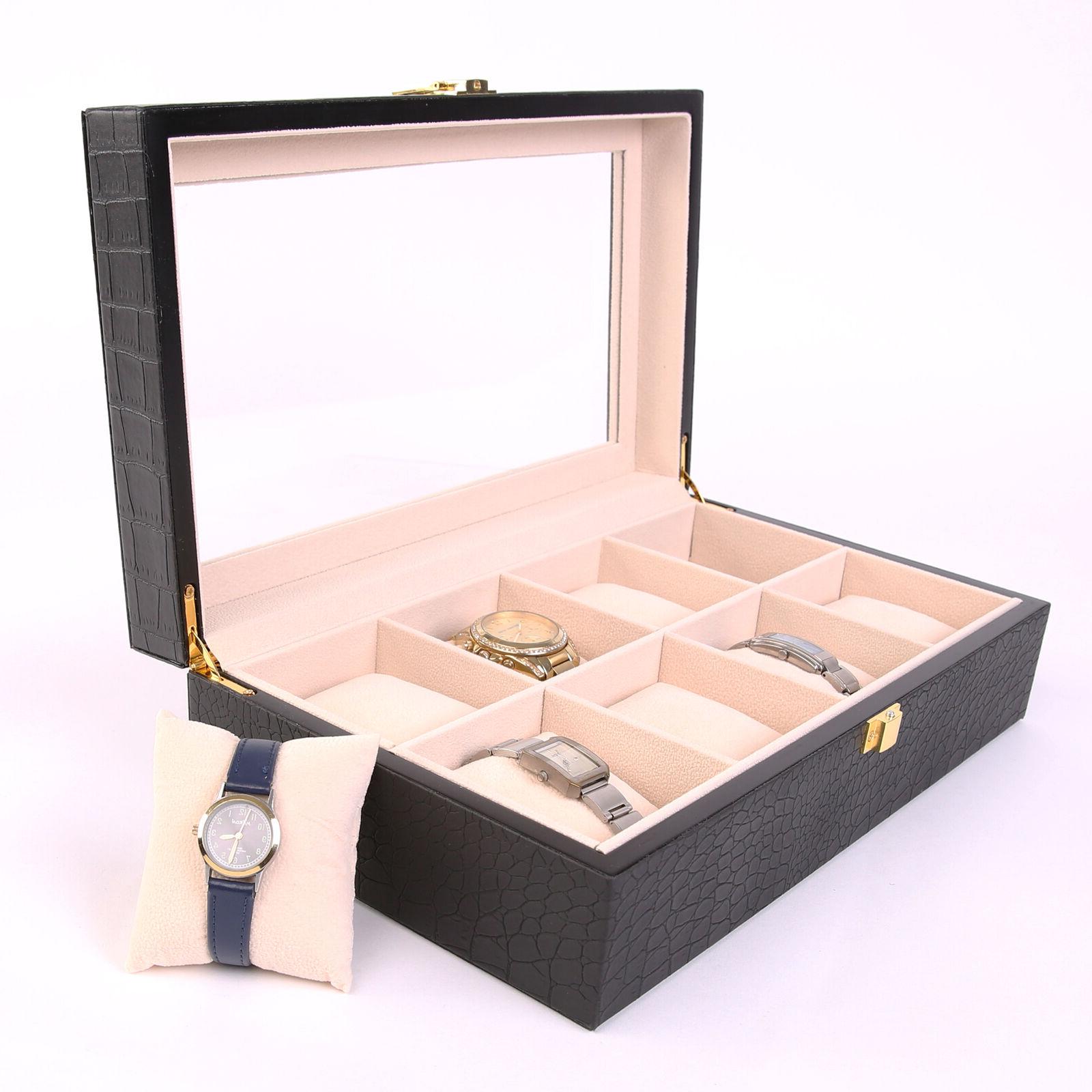 scatola porta orologi 12 orologi custodia per