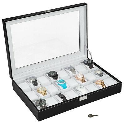 scatola porta orologi chiave 24 orologi interni
