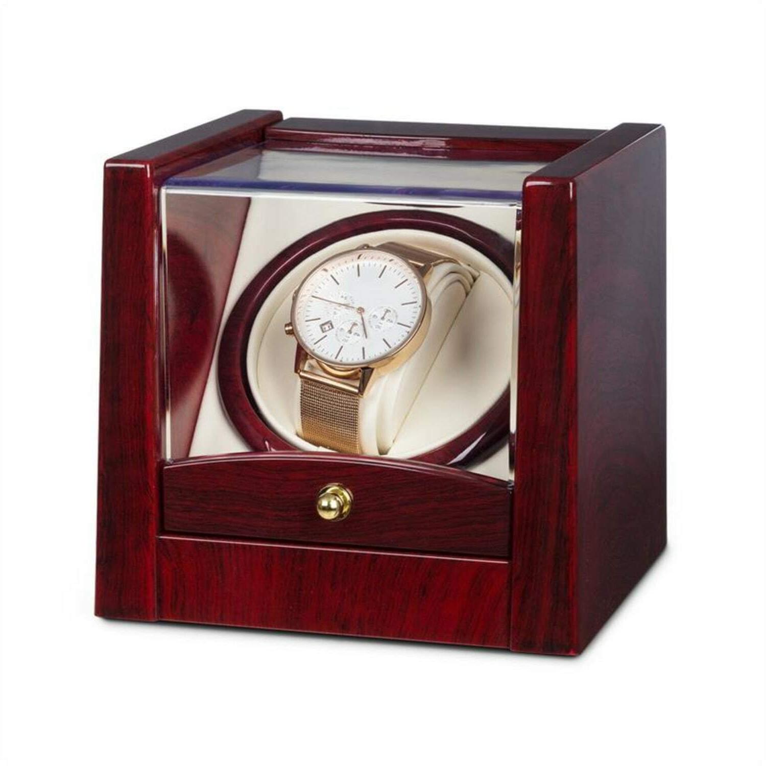 scatola porta orologi watch winder carica cofanetto