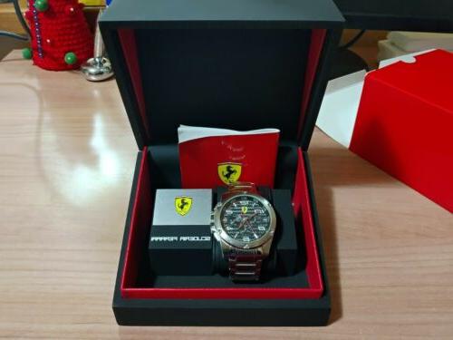 scuderia ferrari chronograph paddock sf104 first ferrari