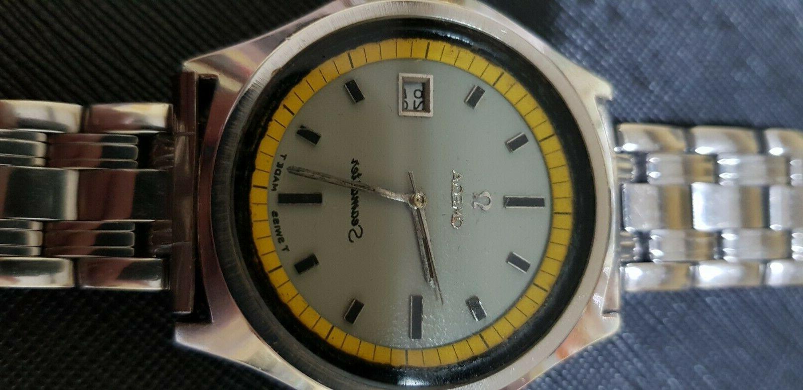 seamaster big yellow automatico d epoca vintage