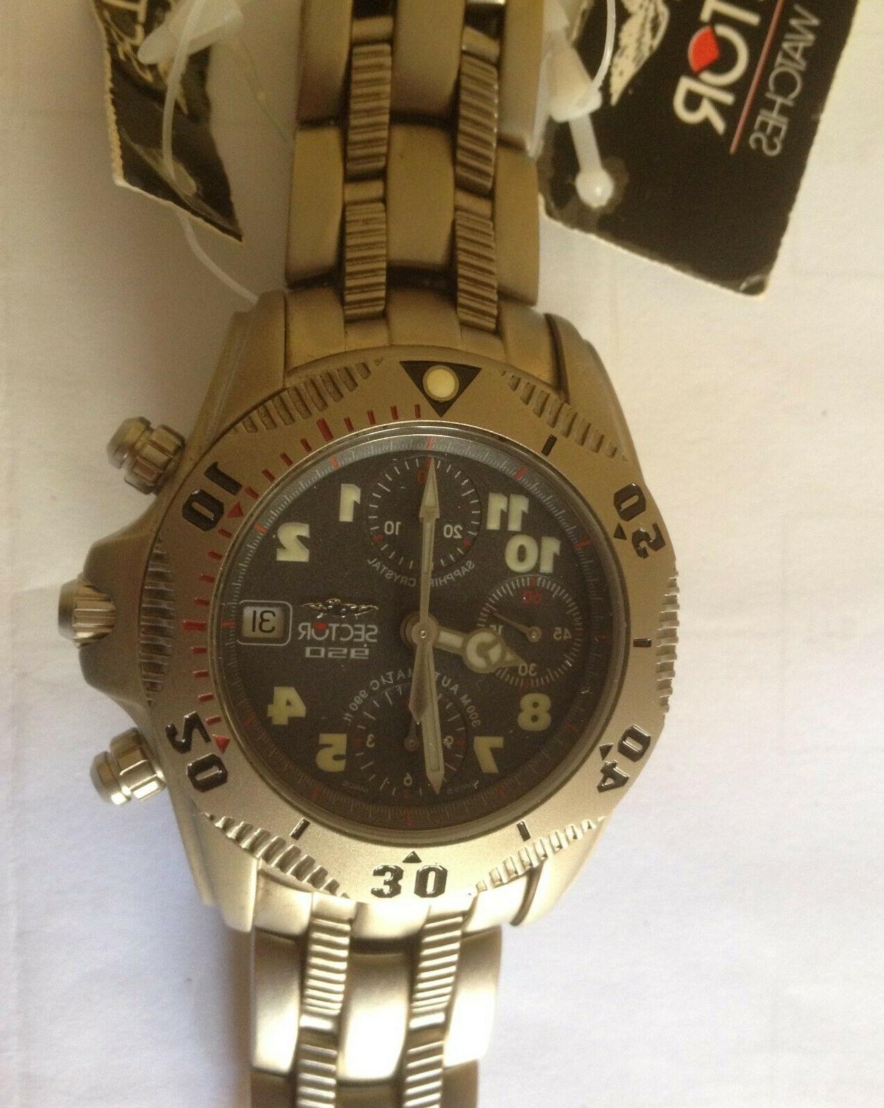 sector 950 no limits crono automatico titanium